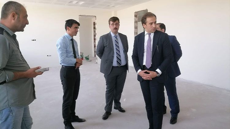 Hınıs Adalet Sarayı inşaatında incelemelerde bulundular! - Resim: 4