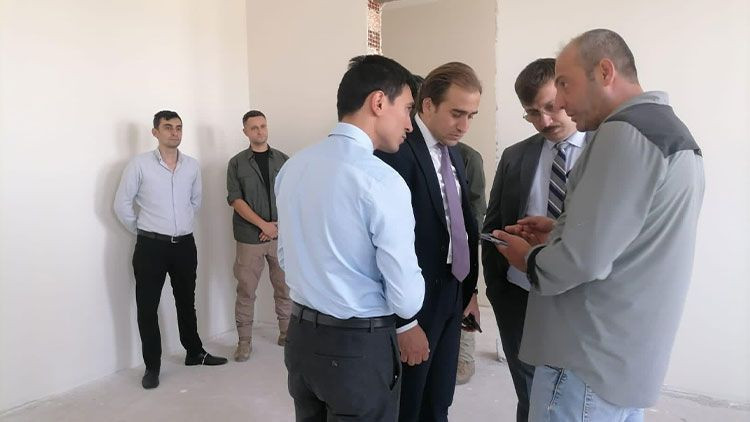 Hınıs Adalet Sarayı inşaatında incelemelerde bulundular! - Resim: 5