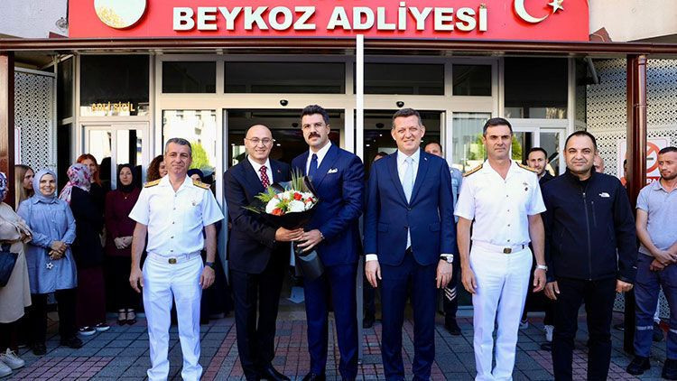 Başsavcı Barış Duman için Beykoz Adliyesi’nde uğurlama! - Resim: 2