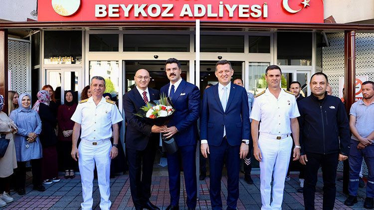 Başsavcı Barış Duman için Beykoz Adliyesi’nde uğurlama! - Resim: 4