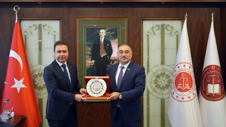 Azerbaycan Büyükelçisi Memmedov’dan, Başsavcı Karaköse’ye ziyaret - Resim: 2