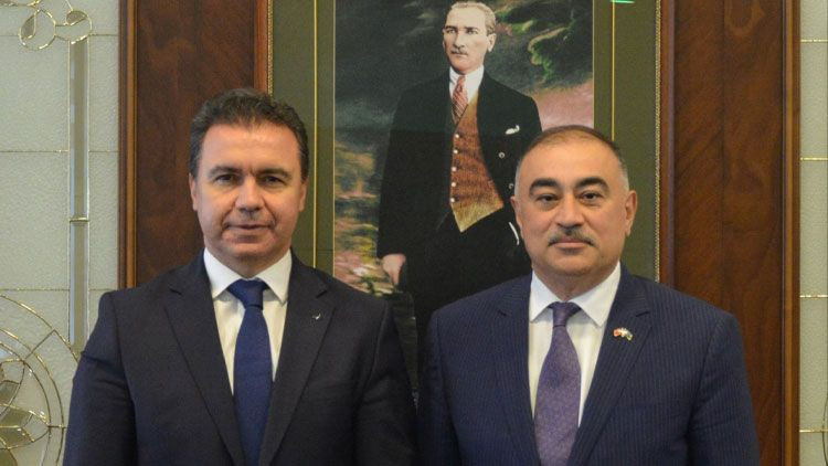 Azerbaycan Büyükelçisi Memmedov’dan, Başsavcı Karaköse’ye ziyaret - Resim: 3