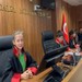 İlkokul öğrencileri adliyeyi ziyaret etti! Duruşma canlandırıldı