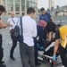 İstanbul Adalet Sarayı’nda bariyerler devrildi! İki adliye çalışanı yaralı