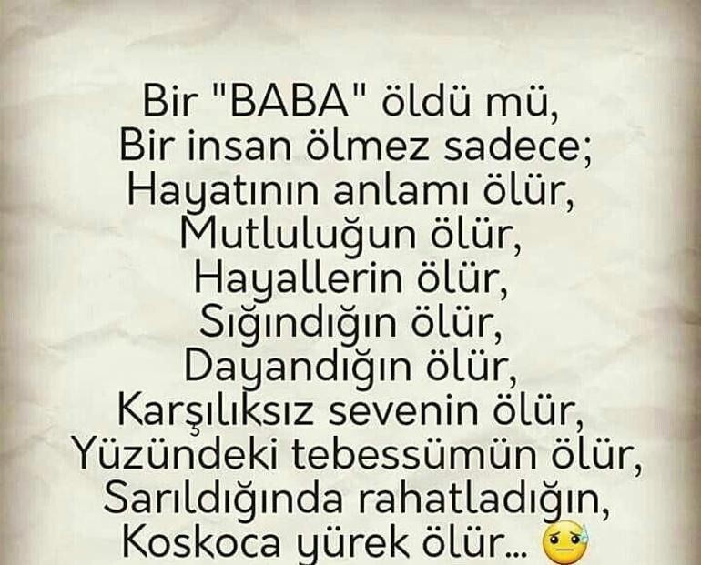 ÖLEN BABALAR İÇİN GÜNÜ MESAJLARI 2025 || Duygusal, anlamlı, özlem içeren vefat eden babalar için Babalar Günü mesajları - Resim: 8