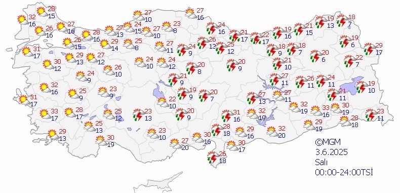 BAYRAMDA HAVA NASIL OLACAK? Meteoroloji 5 günlük hava raporunu yayınladı. İşte gün gün hava durumu - Resim: 4
