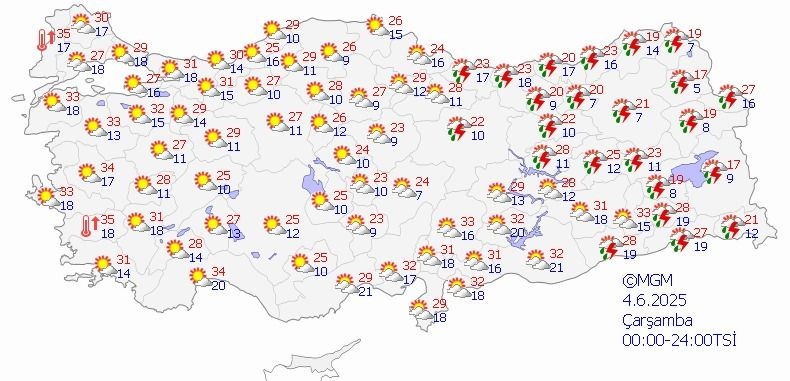 BAYRAMDA HAVA NASIL OLACAK? Meteoroloji 5 günlük hava raporunu yayınladı. İşte gün gün hava durumu - Resim: 5