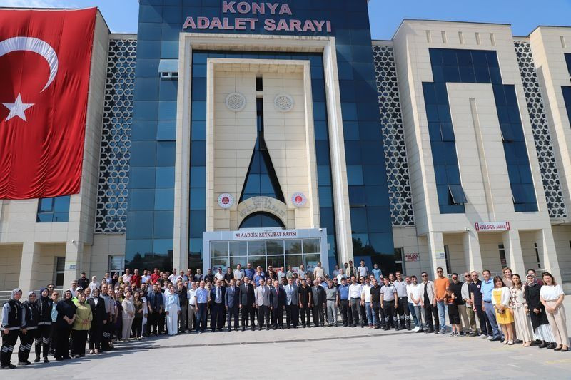Görev yeri değişen Konya Başsavcısı Halil İnal’a veda töreni - Resim: 5