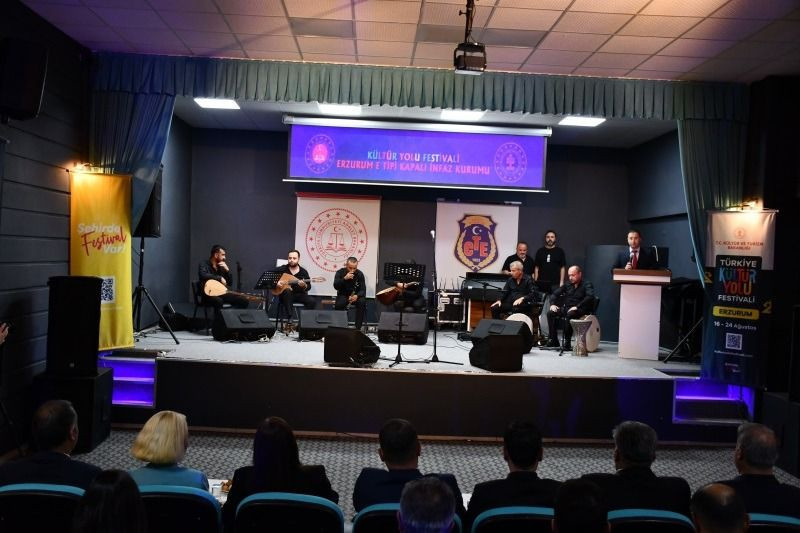 Türkiye Kültür Yolu Festivali Erzurum'da hükümlülerle buluştu! - Resim: 4
