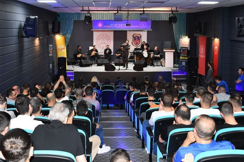 Türkiye Kültür Yolu Festivali Erzurum'da hükümlülerle buluştu! - Resim: 1