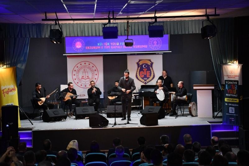 Türkiye Kültür Yolu Festivali Erzurum'da hükümlülerle buluştu! - Resim: 2