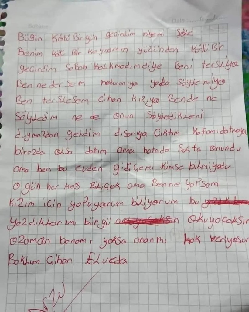 Anneler Günü'nde intihar eden kadının notları yürek yaktı! "Acılarımı dışa vuramıyorum" - Resim: 5