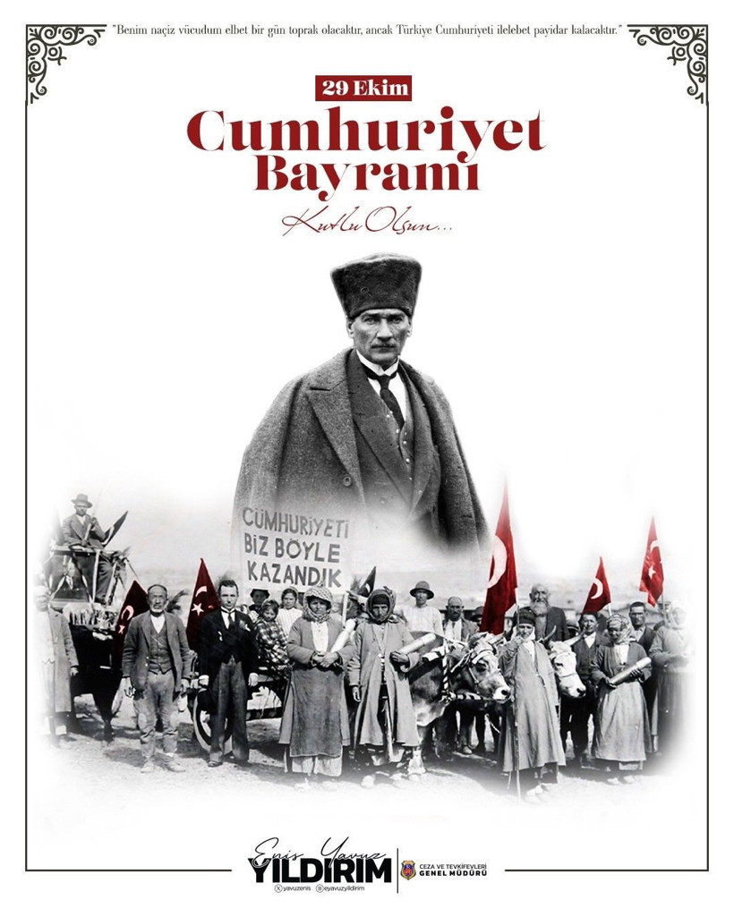 Yargı camiasında 29 Ekim coşkusu! İşte kutlama mesajları… - Resim: 4