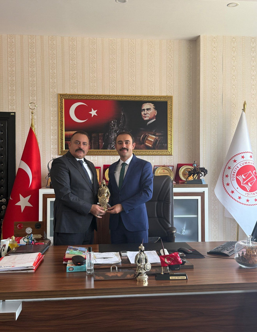 Başsavcı ve Adalet komisyonu başkanına ziyaret - Resim: 2