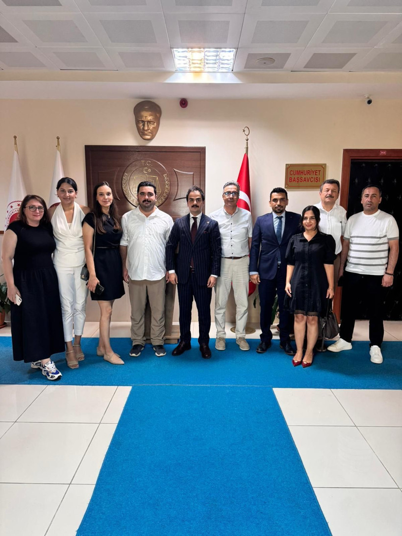 Başsavcı Taner Gül'e hoş geldin ziyaretleri! İlçenin yöneticilerini makamında ağırladı - Resim: 4