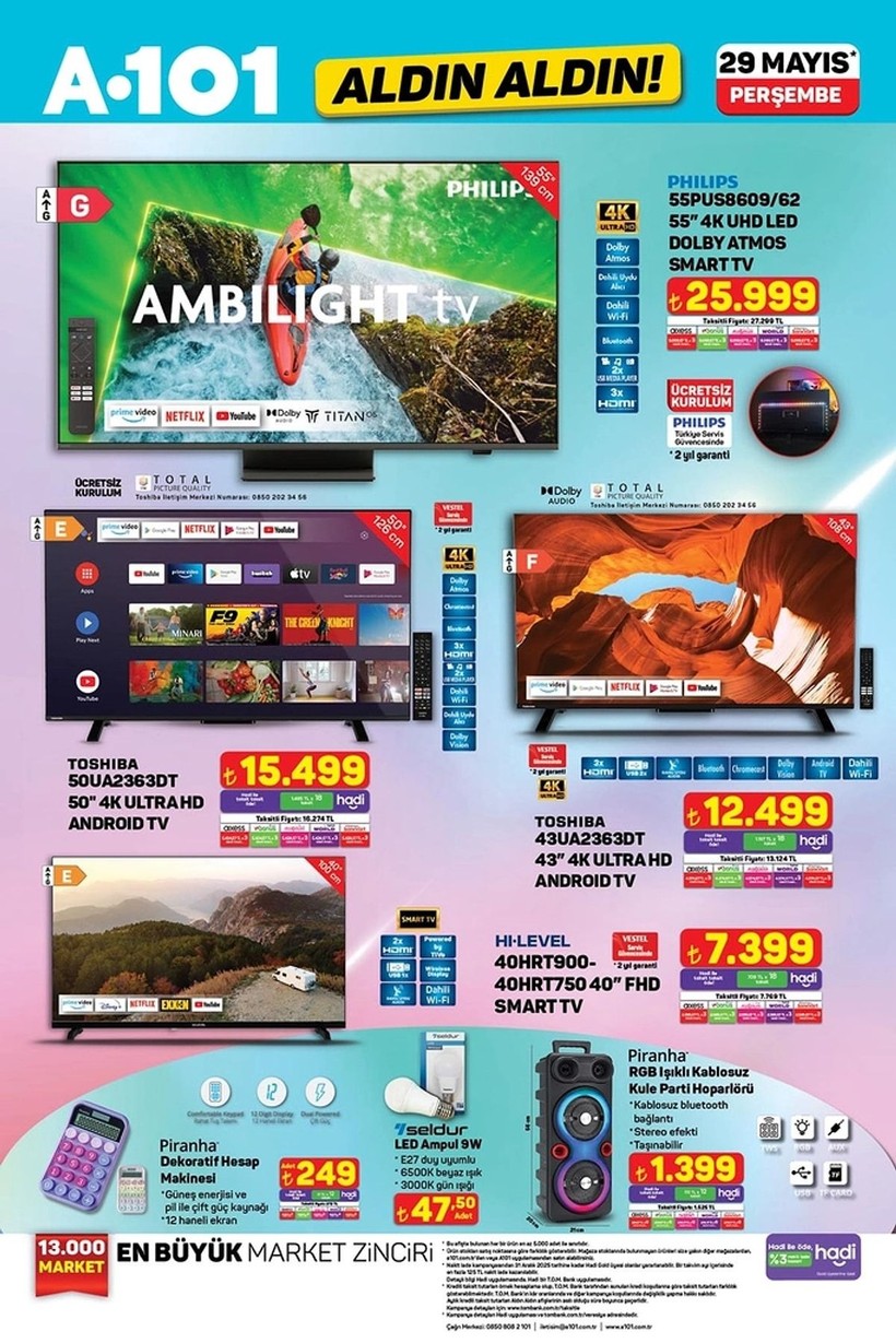 A101 29 MAYIS KATALOĞU 2025 || Bu Perşembe A101’de Benzinli Motosiklet indirimde! 29 Mayıs 2025 A101 indirimli ürünler listesi - Resim: 2