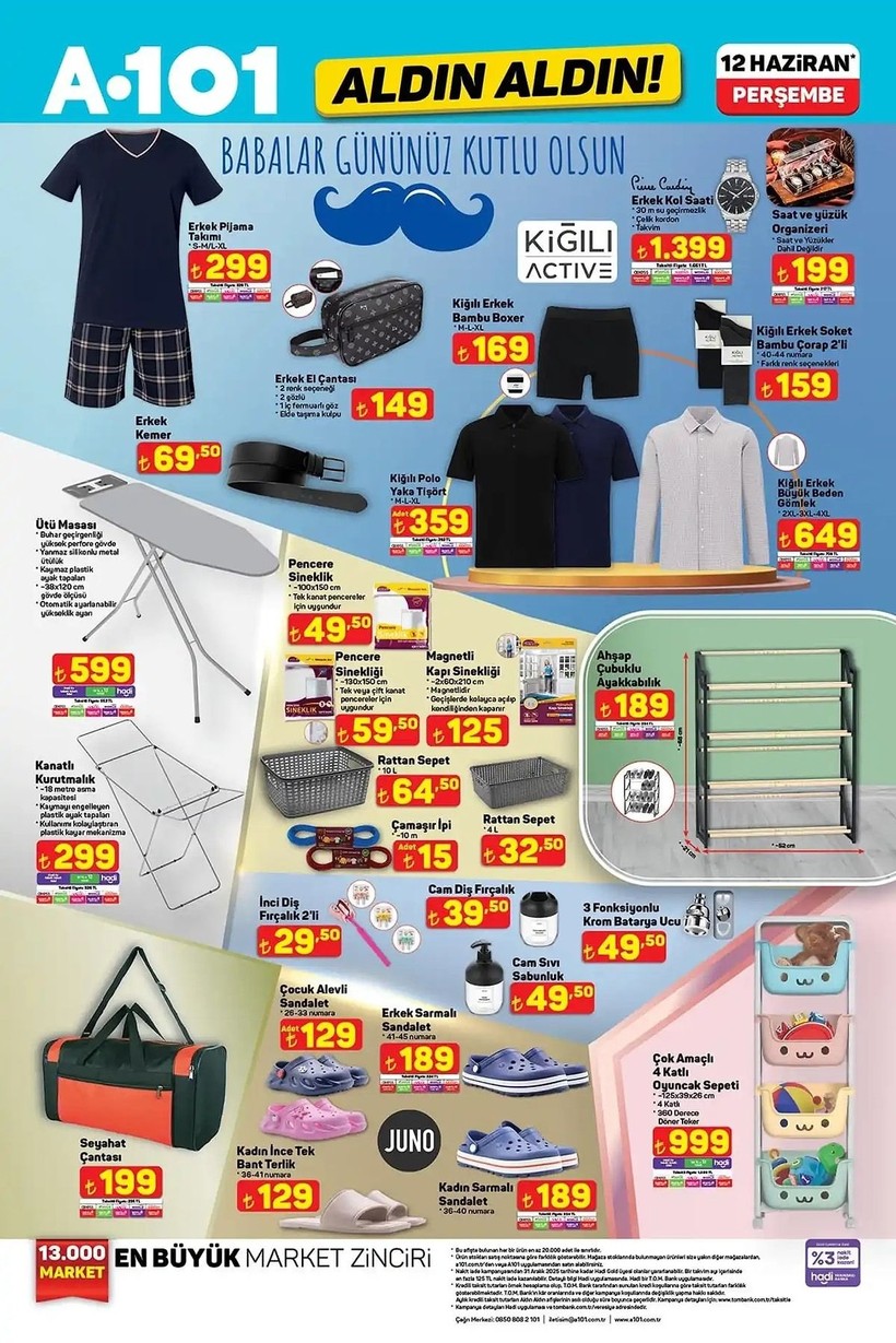 A101 12 HAZİRAN KATALOĞU 2025 || Bu Perşembe A101’de 3 musluklu su sebili indirimde! - Resim: 9