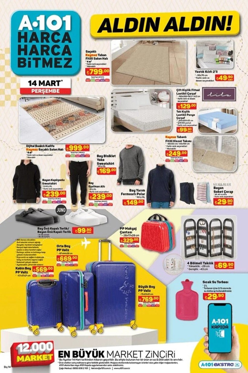14 Mart 2024 A101 Kataloğu|A101'e karavan geliyor! 14 Mart 2024 A101 aktüel ürünler kataloğu - Resim: 9