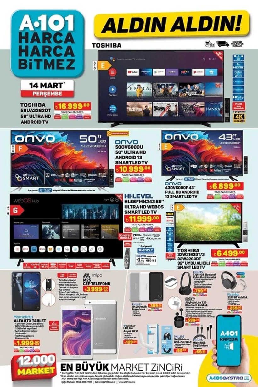 14 Mart 2024 A101 Kataloğu|A101'e karavan geliyor! 14 Mart 2024 A101 aktüel ürünler kataloğu - Resim: 2