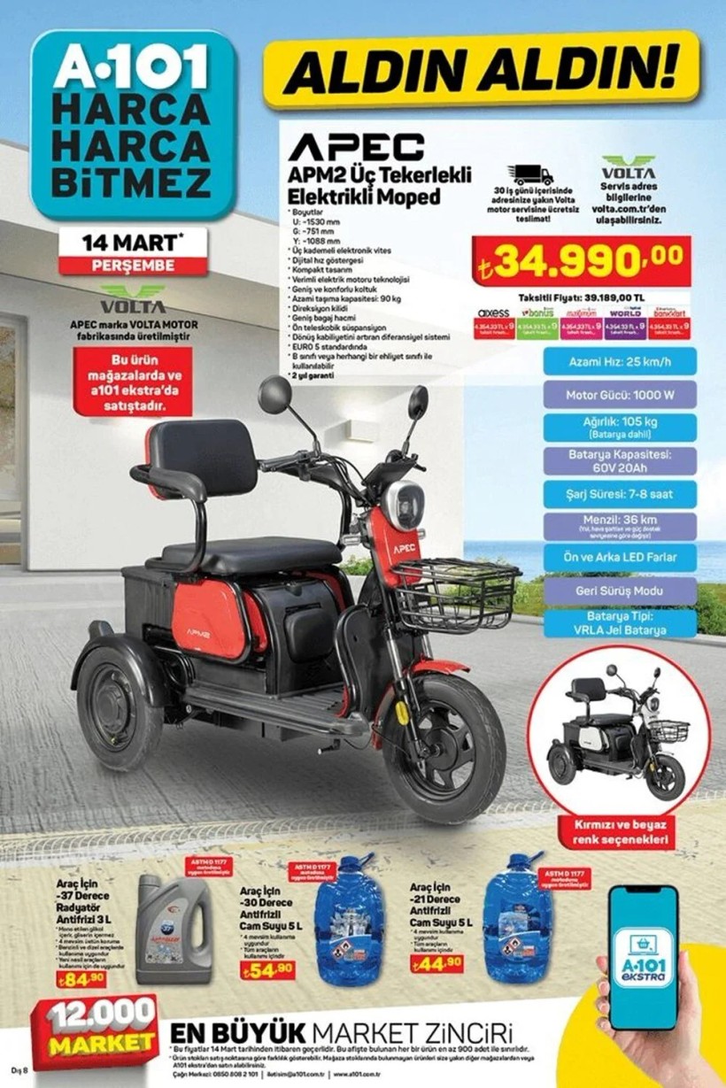 14 Mart 2024 A101 Kataloğu|A101'e karavan geliyor! 14 Mart 2024 A101 aktüel ürünler kataloğu - Resim: 3
