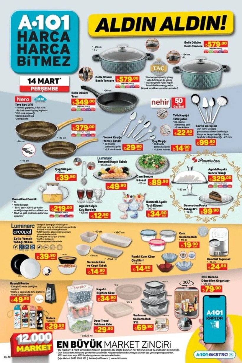 14 Mart 2024 A101 Kataloğu|A101'e karavan geliyor! 14 Mart 2024 A101 aktüel ürünler kataloğu - Resim: 11