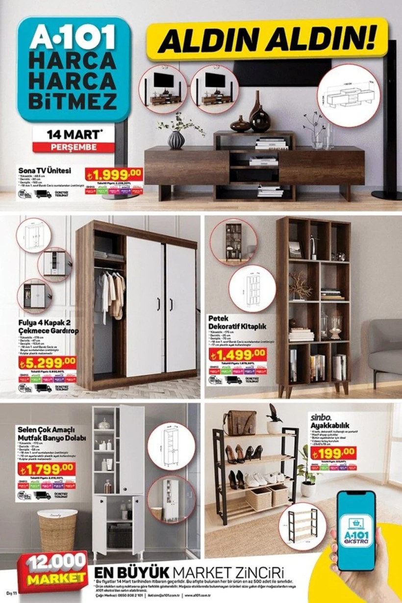 14 Mart 2024 A101 Kataloğu|A101'e karavan geliyor! 14 Mart 2024 A101 aktüel ürünler kataloğu - Resim: 7