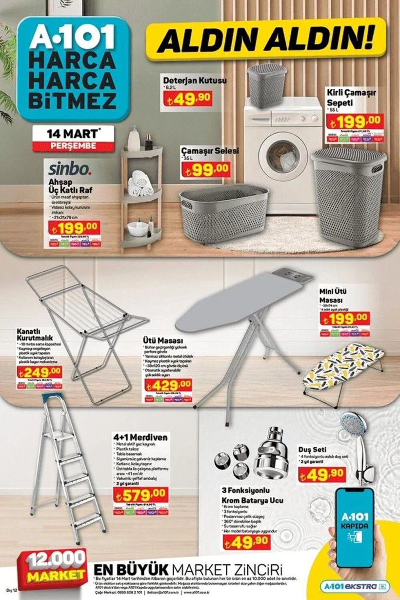 14 Mart 2024 A101 Kataloğu|A101'e karavan geliyor! 14 Mart 2024 A101 aktüel ürünler kataloğu - Resim: 8