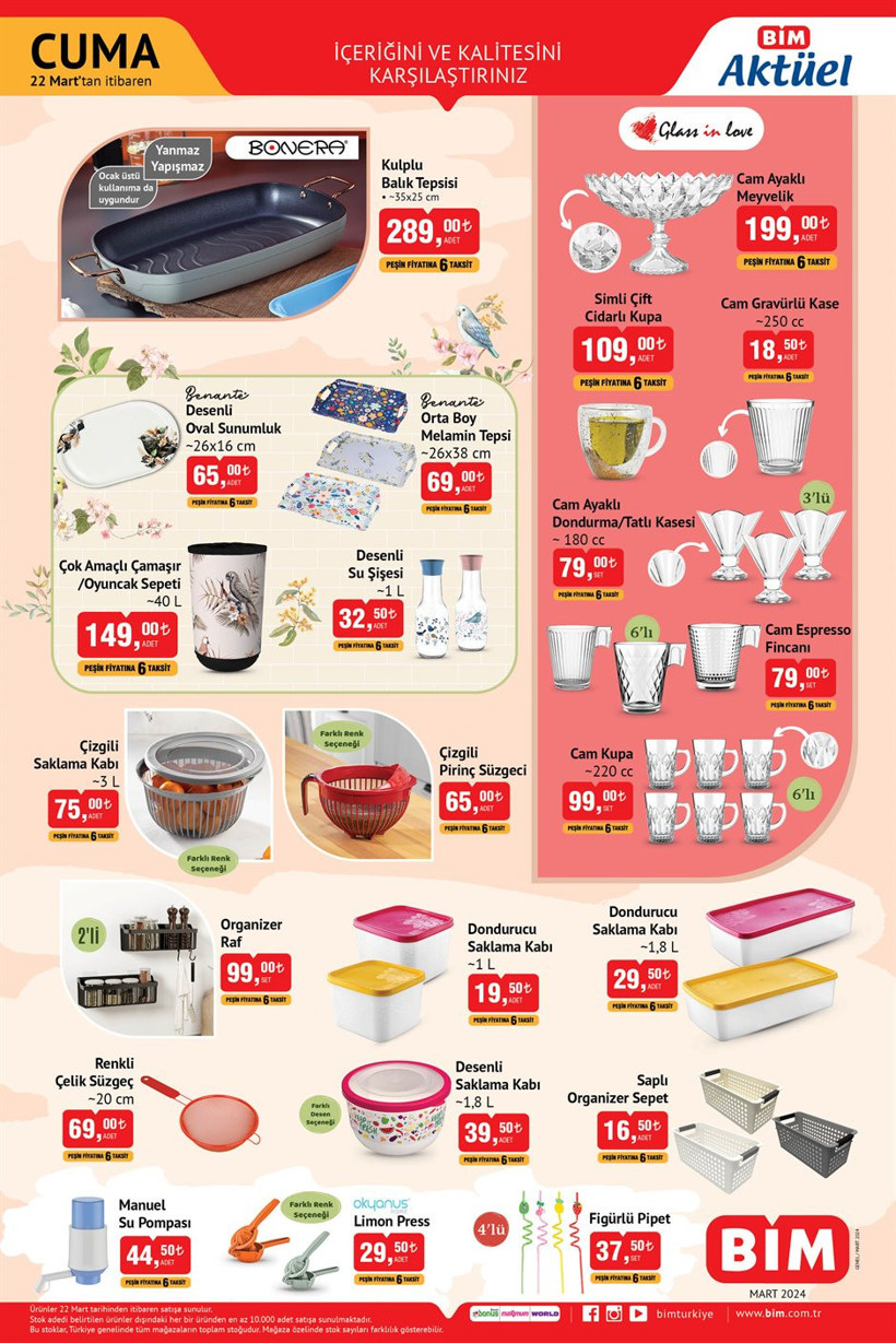 19-22 Mart 2024 BİM aktüel kataloğu! BİM'e çekme karavan, çapa makinesi geliyor! - Resim: 10