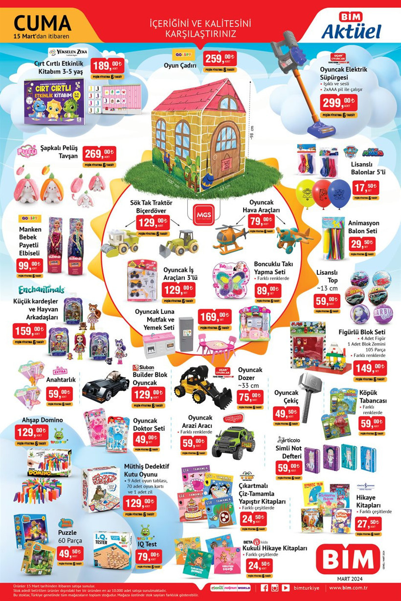 15 Mart 2024 BİM aktüel kataloğu! BİM'e çeyiz paketi geliyor! - Resim: 6