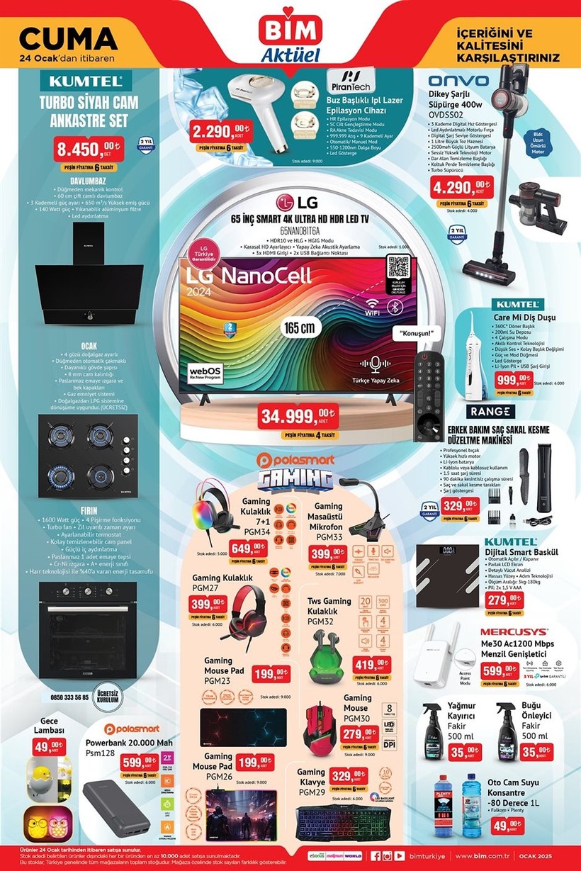 BİM 24 OCAK KATALOĞU 2025: Bu Cuma BİM’de Tefal düdüklü tencere indirimde! 24 Ocak 2025 BİM indirimli ürünler - Resim: 2
