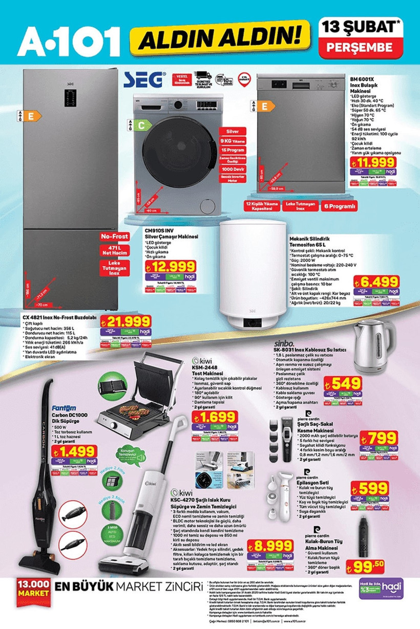 A101 13 ŞUBAT KATALOĞU 2025: Bu Perşembe A101’de Benzinli Moped 33.990 TL! - Resim: 3