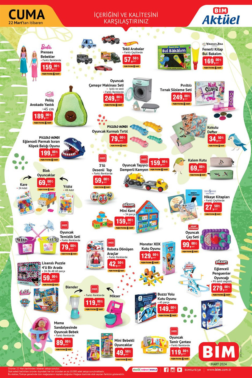19-22 Mart 2024 BİM aktüel kataloğu! BİM'e çekme karavan, çapa makinesi geliyor! - Resim: 11
