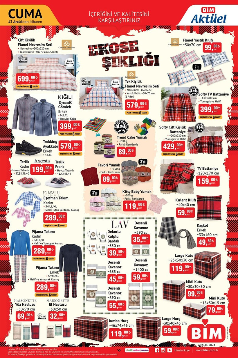BİM 13 ARALIK KATALOĞU 2024: Bu Cuma BİM’de Tefal düdüklü tencere indirimde! - Resim: 7