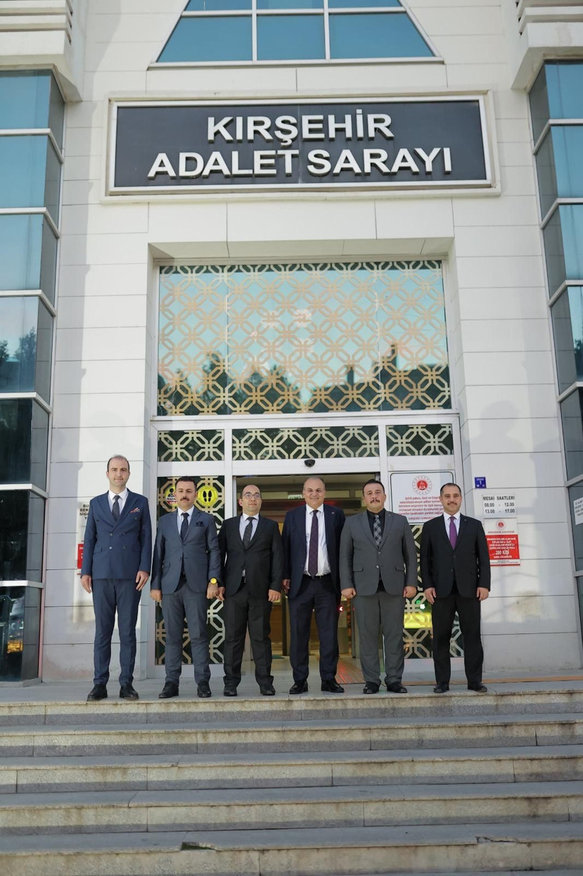 HSK Üyesi Yüksel'den Kırşehir Adliyesi’ne ziyaret - Resim: 5