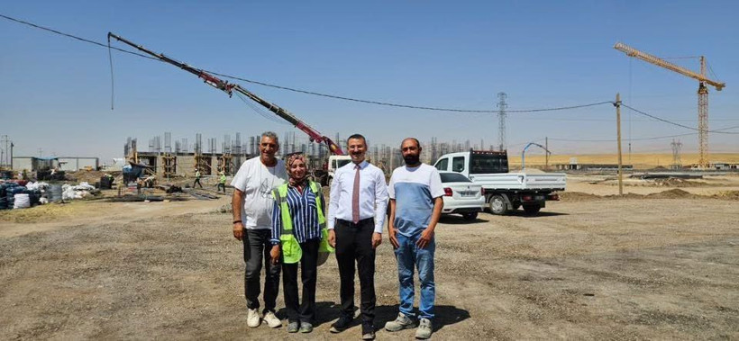 Muş'ta yeni açık cezaevi çalışmaları sürüyor! Başsavcı Kantar yerinde inceledi - Resim: 3