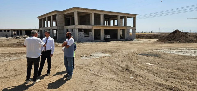 Muş'ta yeni açık cezaevi çalışmaları sürüyor! Başsavcı Kantar yerinde inceledi - Resim: 4