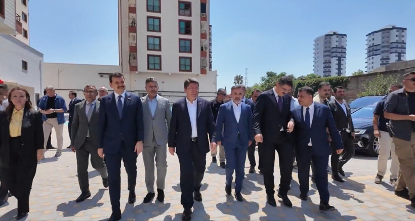 Bakan Tunç, adliye lojmanlarını yerinde inceledi! - Resim: 4