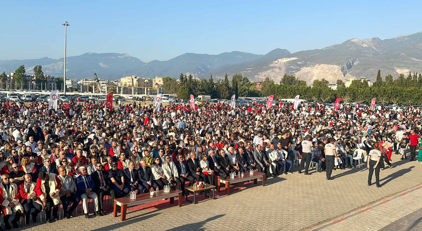 İskenderun Teknik Üniversitesi mezuniyet törenine Cumhuriyet Başsavcısı Çelikkol da katıldı - Resim: 8