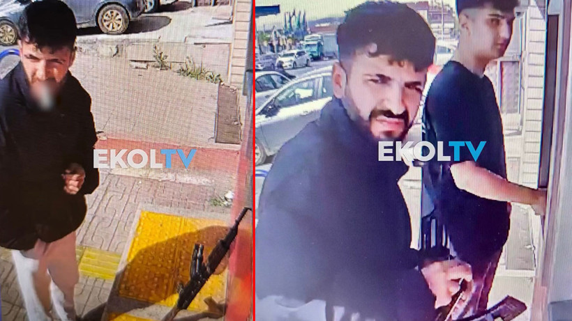 İstanbul'da skandal görüntü! Uzun namlulu silahla ATM'den para çektii