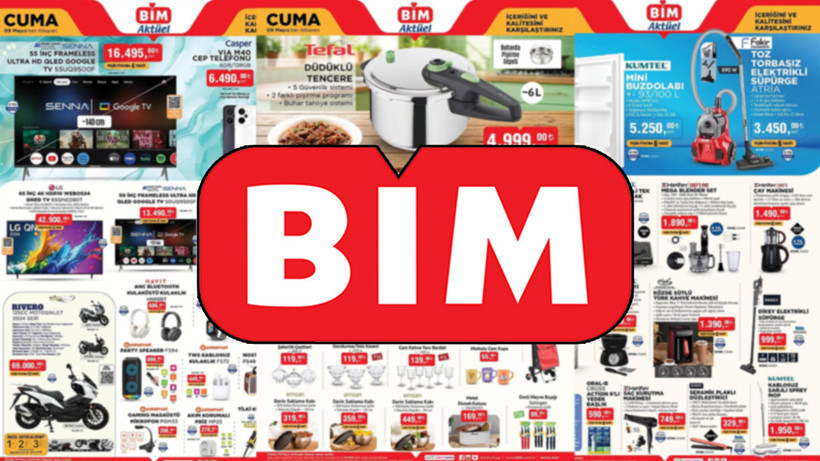 BİM 9 MAYIS KATALOĞU YAYINLANDI! Bu ürünler bu fiyata kaçmaz. İşte BİM Cuma indirimleri