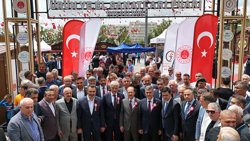 Cezaevinde üretilenler Kırıkkale’deki fuarda vatandaşla buluştu