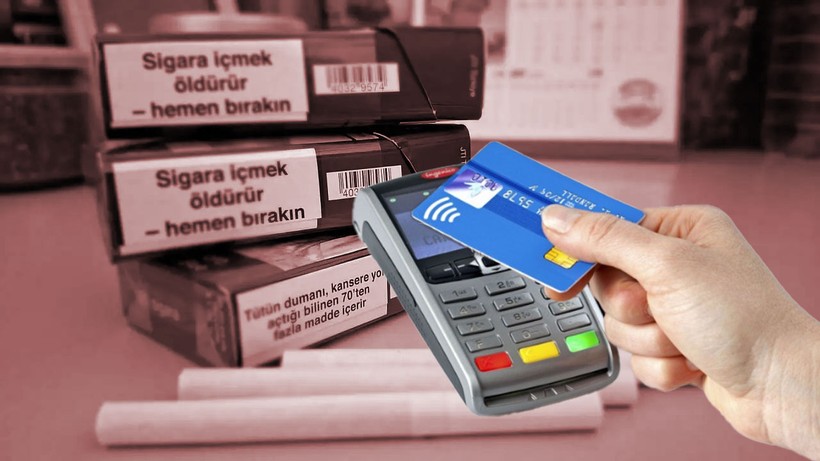 Kredi kartıyla sigara satarken komisyon isteyen yandı! Savcılıklar devrede