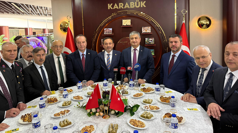 Karabük Valiliği’nden bayramlaşma töreni: Protokolde Başsavcı Akman da vardı