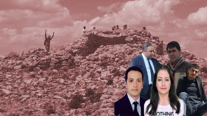 Şarampole yuvarlanan bilirkişi heyetinin son fotoğrafı!