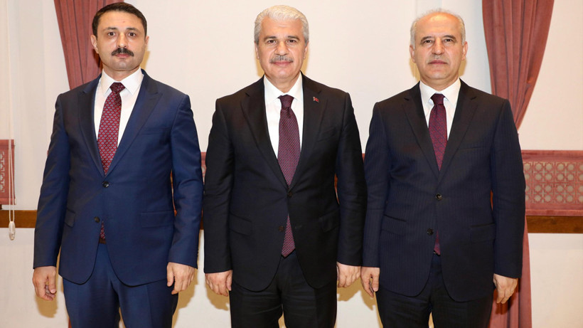 Vali Akın, Başsavcısı İnal ve Başkan Köse'yi uğurladı! Yeni görevlerinde başarılar diledi