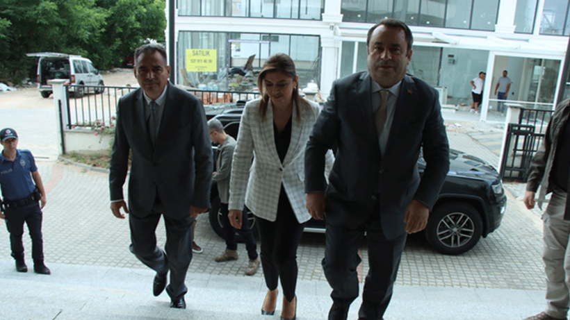 Başsavcı Taşkoparan'a yeni görevi sonrası peş peşe ziyaretler!