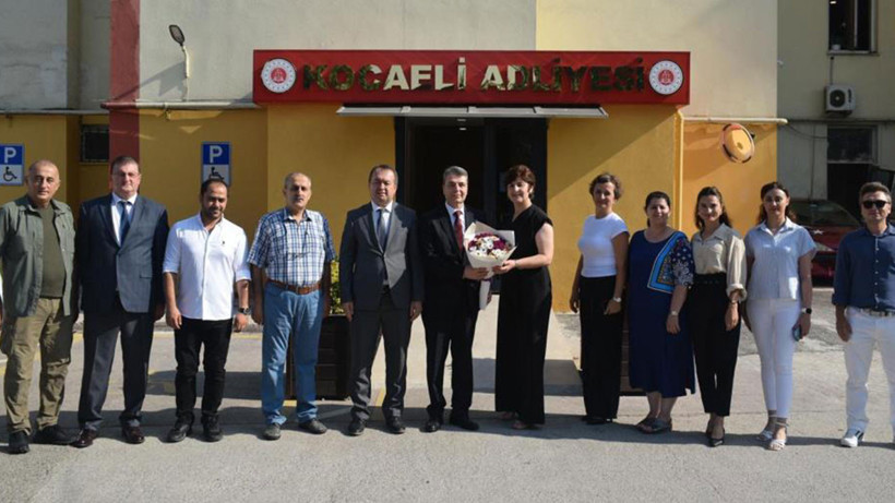 Kocaeli'nin yeni Adalet Komisyonu Başkanı Kaya görevine başladı!