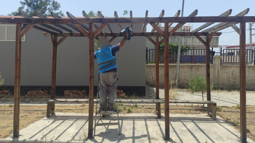 Başsavcılık öncülük etti! Yükümlüler okulları yeni eğitim dönemine hazırladı