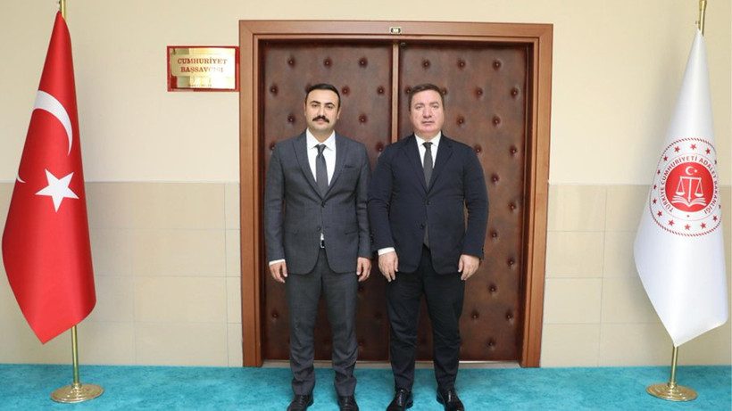 Başsavcı Değerli Vali Hamza Aydoğdu'yu makamında ağırladı! Başarı temennilerinde bulundu