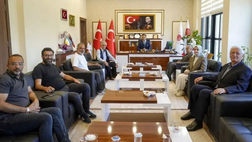 Başsavcı Gürgah, Gümüşhane basın temsilcilerini makamında kabul etti